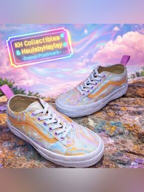 Vans Sentry Old Skool WC - Swirl Pastels (W8/M6.5) EUC